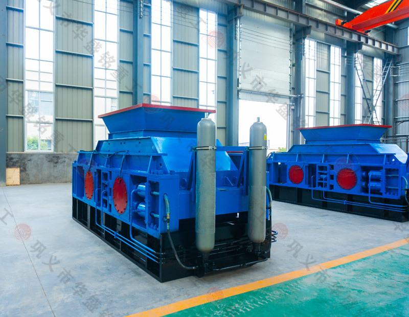 小型硬料制砂機_制砂設備生產線_時產300噸對輥制砂機