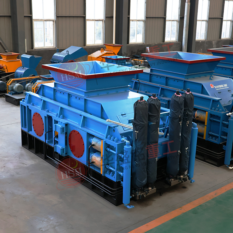 礦渣用600x400小型對(duì)輥破碎設(shè)備怎么樣？