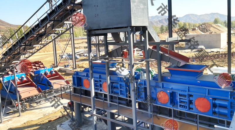 時產150噸河卵石制砂機